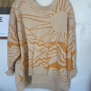 Oversized Urban Outfitters Boho Sweater